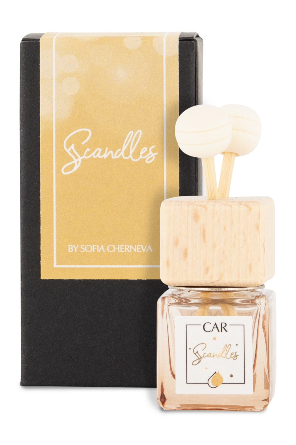 Scandles Scented Car diffuser Citron and Mandarin