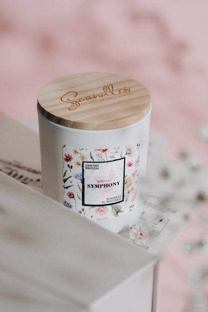 Scandles and EL boutique Spring symphony limited candle