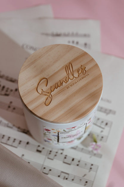 Scandles and EL boutique Spring symphony limited candle