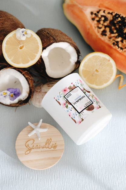 Scandles and EL boutique Summer symphony limited candle