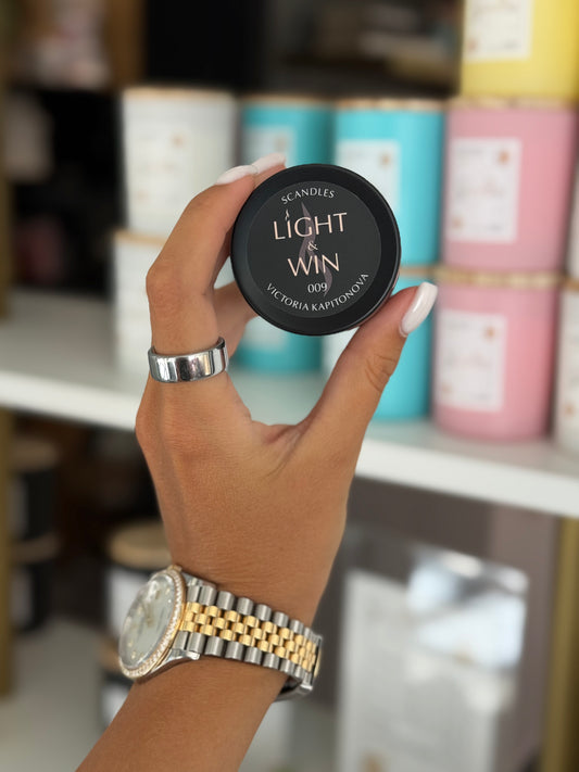 Light and Win candle x Victoria Kapitonova